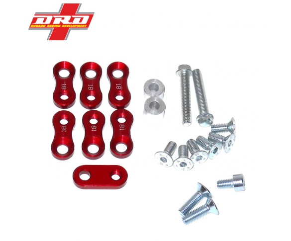 DR.D, RADIATOR LOWERING KIT, Honda 09-14 CRF450R