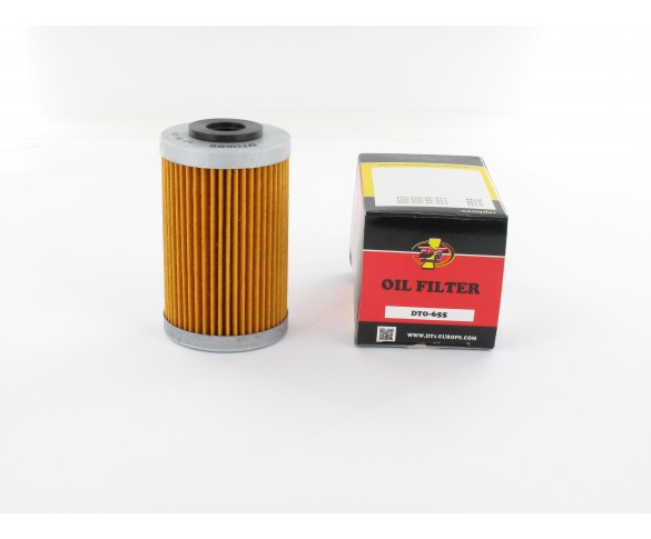 DT-1, Oljefilter, KTM 12-16 450 EXC-F/500 EXC, 13-15 450 SX-F, 07-12 250 EXC-F, 05-12 250 SX-F, Husqvarna 14-15 FC 450, 14-16 FE 450/FE 501, Husaberg 09-14 FE450, 10-11 FX450/FS570, 13 FE250, 10-12 FE390, 13-14 FE501, 09-12 FE570