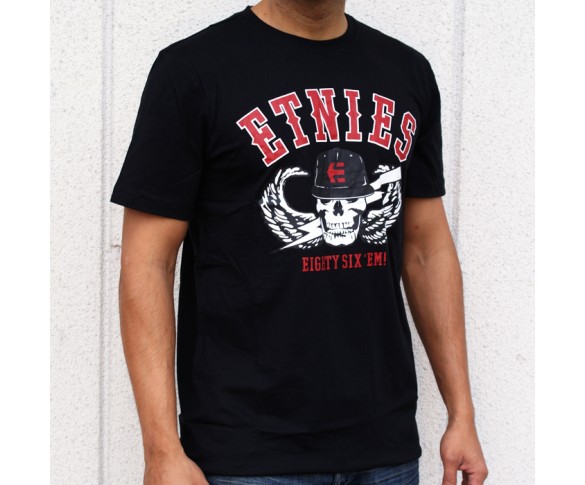 Etnies, Tshirt Eightysixed, VUXEN, M, SVART