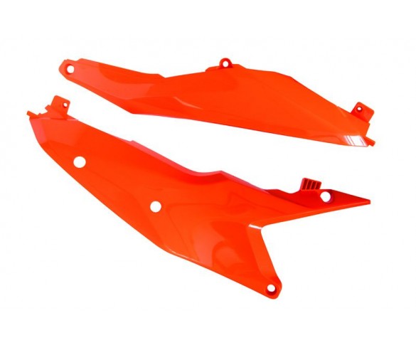 Rtech, Sidopanel, ORANGE, KTM 24-26 450 EXC-F, 23-26 450 SX-F, 24-25 250 EXC/150 EXC/300 EXC, 24 250 EXC-F, 25 250 EXC-F /150 SX, 26 250 EXC-F/300 SX, 23-26 250 SX, 23-25 250 SX-F, 24-26 350 EXC-F/500 EXC-F, 23-25 350 SX-F, 23-25 125 SX/300 SX