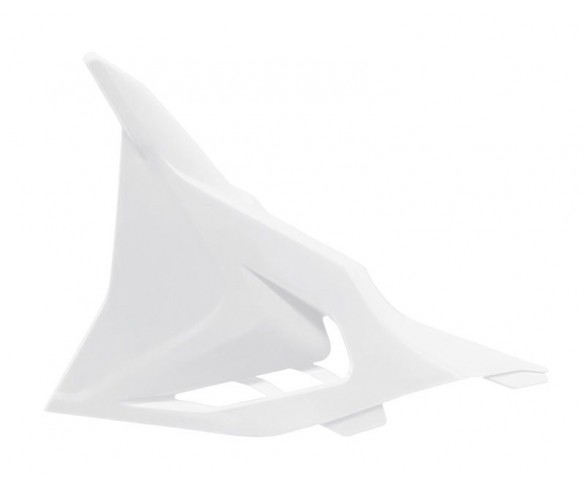Rtech, Ventilerad Luftburkspanel (vänster), VIT, KTM 24-25 450 EXC-F, 23-25 450 SX-F, 24-25 250 EXC, 24 250 EXC-F, 25 250 EXC-F /150 SX, 23-25 250 SX/250 SX-F, 24-25 350 EXC-F/150 EXC/300 EXC/500 EXC-F, 23-25 350 SX-F, 23-25 125 SX/300 SX