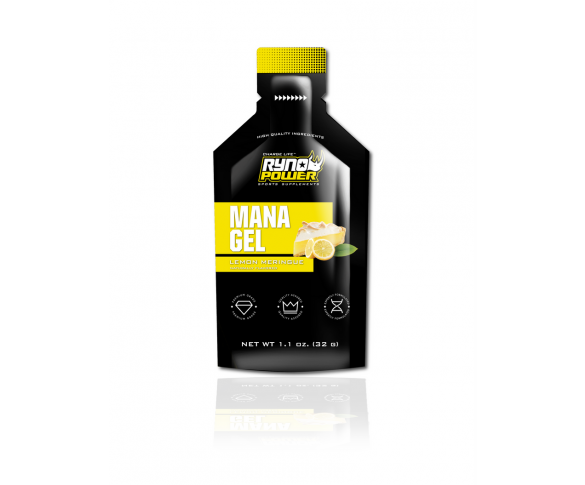 Ryno Power, Mana Performance Gel Lemon Meringue, 12pack