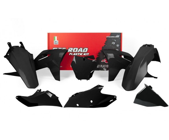 Rtech, Plastkit, SVART, GasGas 21-23 MC 450F, 22-23 MC 250, 21-23 MC 250F, 22-23 MC 350F, 21-23 MC 125