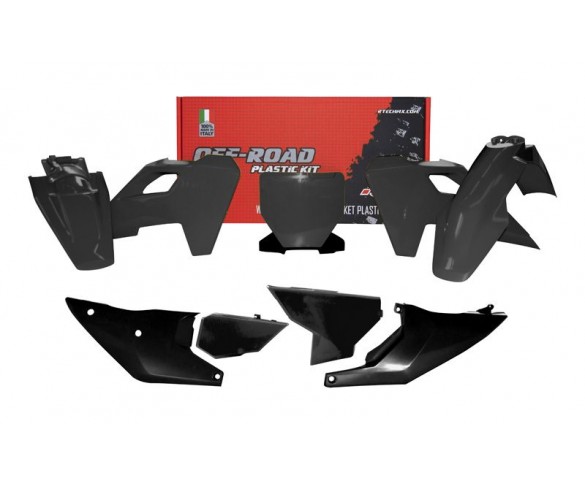 Rtech, Plastkit, SVART, Husqvarna 23-24 FC 450, 23-24 FC 250/TC 250, 23-24 FC 350, 23-24 TC 125
