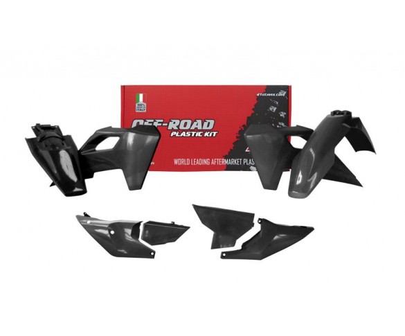 Rtech, Plastkit, SVART, Husqvarna 24 FE 450, 24 FE 250/TE 250, 24 FE 350/FE 501/TE 150/TE 300