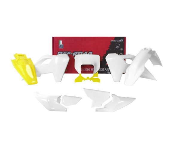 Rtech, Plastkit Komplett, O.E.M, Husqvarna 24 FE 450, 24 FE 250/TE 250, 24 FE 350/FE 501/TE 150/TE 300