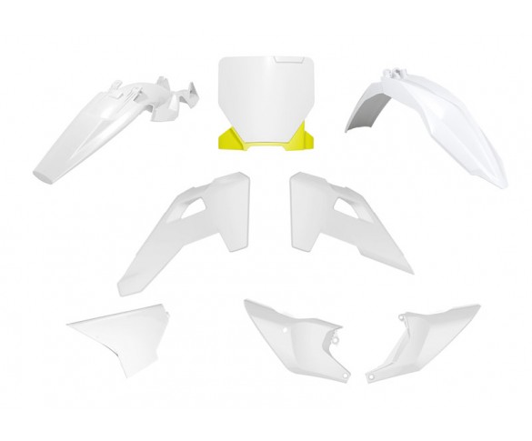 Rtech, Plastkit, O.E.M VIT GUL, Husqvarna 25-26 TC 85