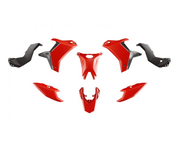 Rtech, Plastkit Revolution, SVART RÖD, Yamaha 25-26 TÉNÉRÉ 700