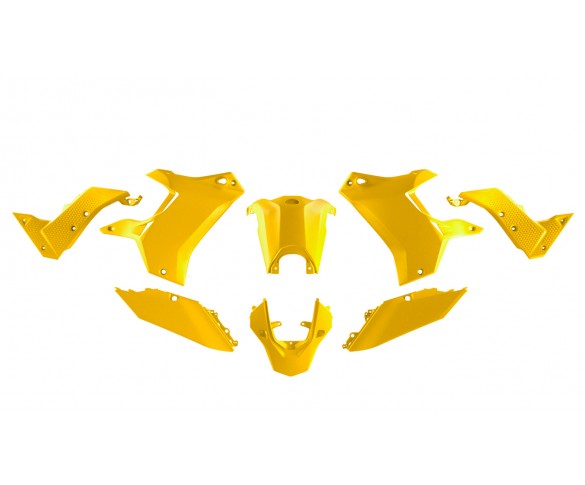 Rtech, Plastkit Revolution, SVART GUL, Yamaha 19-24 TÉNÉRÉ 700