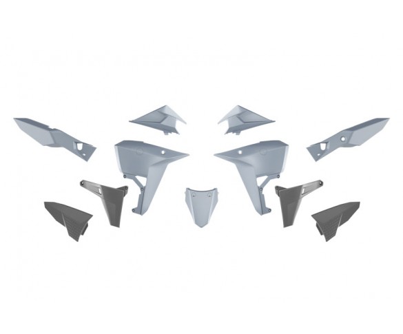 Rtech, Plastkit, Revolution, SVART GRÅ, KOVE 24-26 Rally 800/X PRO 800