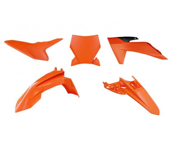 Rtech, Plastkit, ORANGE, KTM 24-25 50 SX