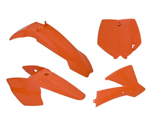 Rtech, Plastkit, ORANGE, KTM 02-08 65 SX