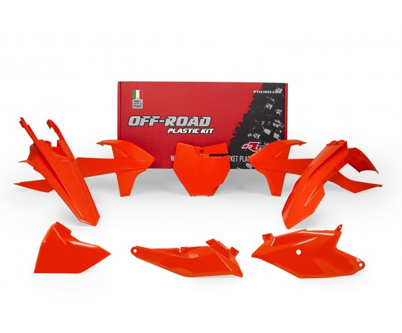 Rtech, Plastkit, NEON ORANGE, KTM 18-24 85 SX, GasGas 21-24 MC 85