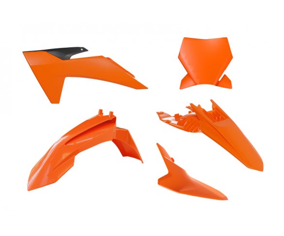 Rtech, Plastkit, ORANGE, KTM 24-25 65 SX