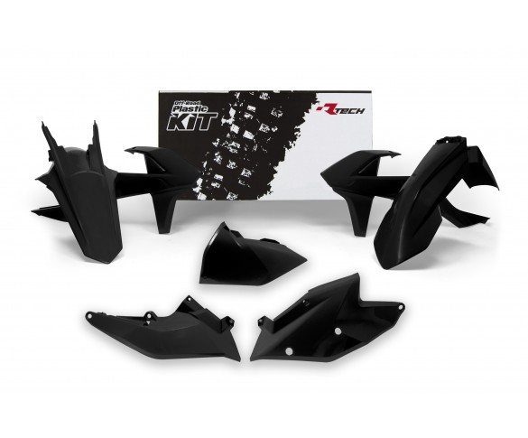 Rtech, Plastkit, SVART, KTM 17-19 450 EXC-F, 18-19 250 EXC TPI/300 EXC TPI, 17 250 EXC/300 EXC, 17-19 250 EXC-F, 17-19 350 EXC-F, 17-19 125 XC-W/150 XC-W/500 EXC-F