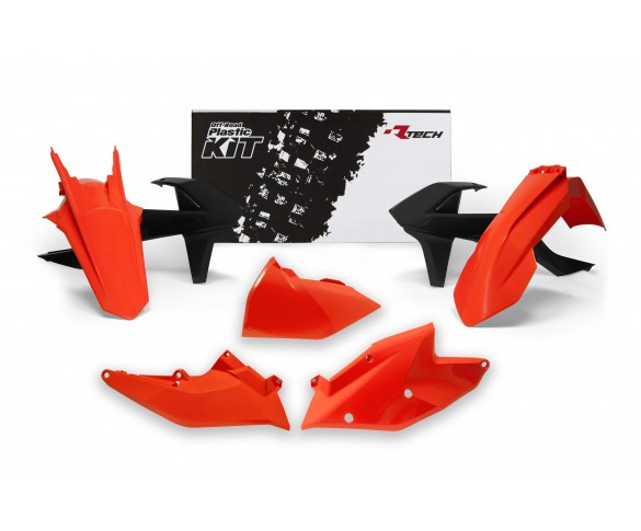 Rtech, Plastkit, O.E.M, KTM 17-19 450 EXC-F, 18-19 250 EXC TPI/300 EXC TPI, 17 250 EXC/300 EXC, 17-19 250 EXC-F, 17-19 350 EXC-F, 17-19 125 XC-W/150 XC-W/500 EXC-F