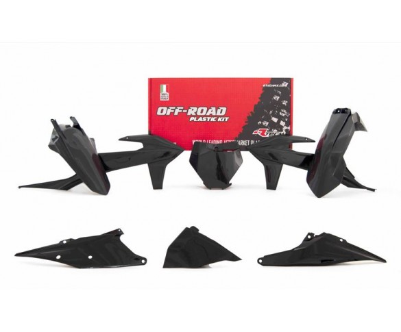 Rtech, Plastkit, SVART, KTM 19-22 450 SX-F, 19-22 250 SX/250 SX-F, 19-22 350 SX-F, 19-22 125 SX/150 SX
