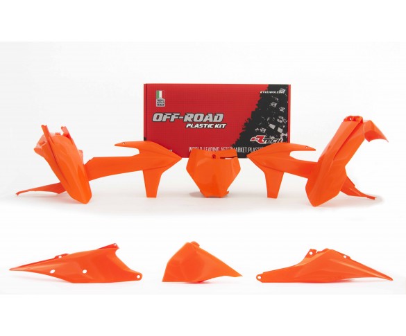 Rtech, Plastkit, ORANGE, KTM 19-22 450 SX-F, 19-22 250 SX/250 SX-F, 19-22 350 SX-F, 19-22 125 SX/150 SX