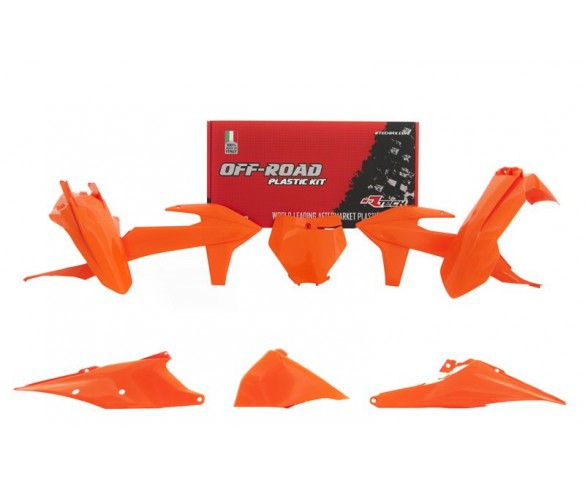 Rtech, Plastkit, ORANGE, KTM 19-22 450 SX-F, 19-22 250 SX/250 SX-F, 19-22 350 SX-F, 19-22 125 SX/150 SX