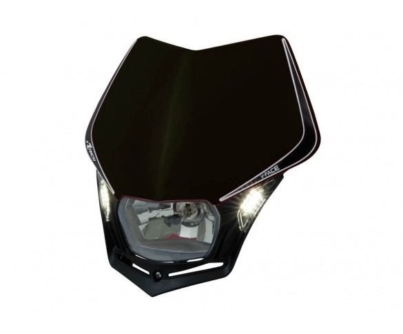 Rtech, Framlampa V-Face LED, SVART