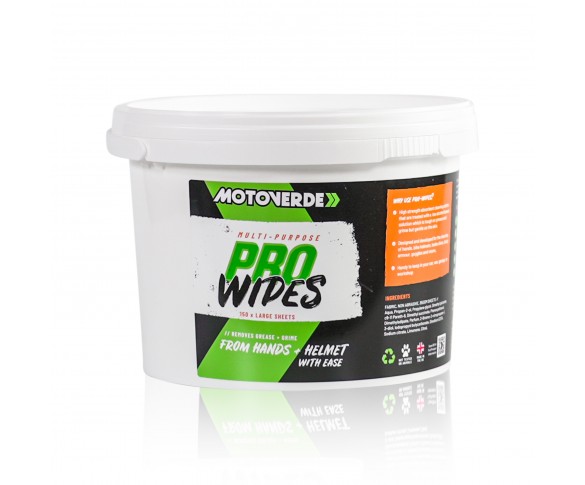 Motoverde, Pro-Wipes (150 x Wipes)
