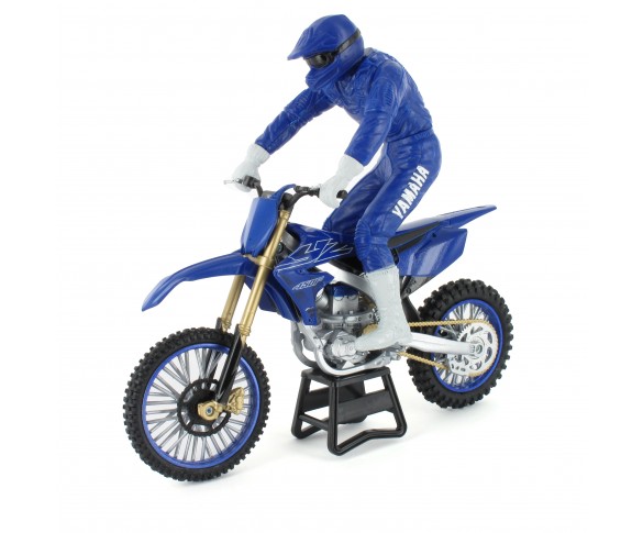 New-Ray, 1:12 Yamaha YZ 450F, Med Förare