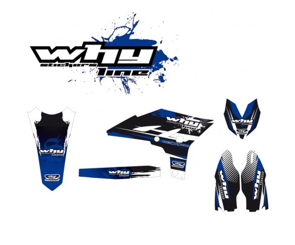 Why Stickers, Stickers Kit YZF 250, 10->, Yamaha 10-13 YZ250F