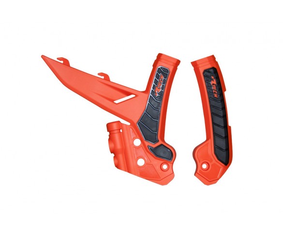 Rtech, Ramskydd, SVART ORANGE, KTM 24-25 450 EXC-F, 23-25 450 SX-F, 24-25 250 EXC, 24 250 EXC-F, 25 250 EXC-F /150 SX, 23-25 250 SX/250 SX-F, 24-25 350 EXC-F/150 EXC/300 EXC/500 EXC-F, 23-25 350 SX-F, 23-25 125 SX/300 SX, GasGas 24-25 EC 450F/EC 500F