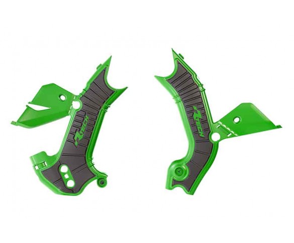 Rtech, Ramskydd, SVART GRÖN, Kawasaki 24-25 KX450/KX450X
