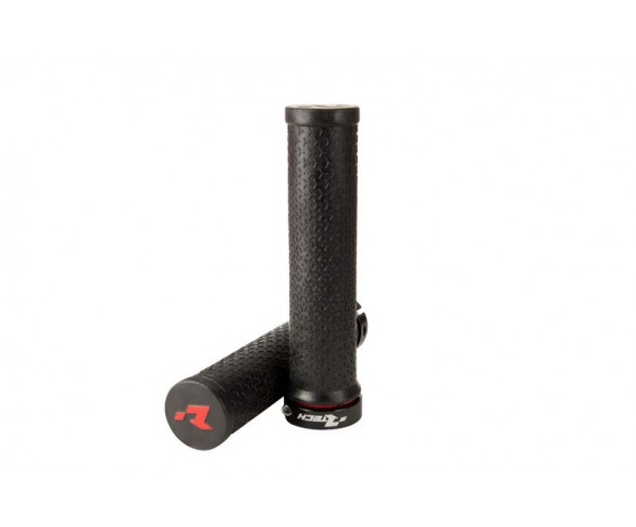 Rtech, Bike Lock-On Grips, SVART