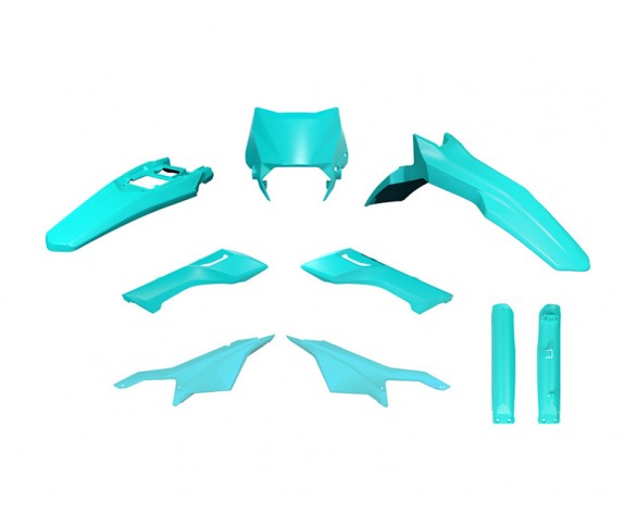 Rtech, Plastkit, MINT CYAN BLÅ, SURRON 23-25 ULTRA BEE