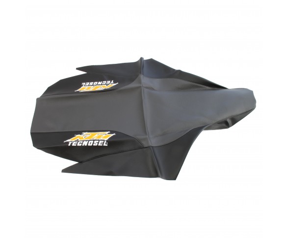 Tecno-X, Sadelöverdrag, KTM 4-T, org färg 1993-99 Svart, KTM 93-97 250 EXC/250 SX, 93-95 350/500, 93-97 125 EXC/125 SX, 94-97 300 EXC, 96-97 360 MX, 98-99 MX 380