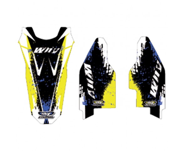 Why Stickers, Sponsor Kit RMZ 450, 08-10, Suzuki 08-10 RM-Z450