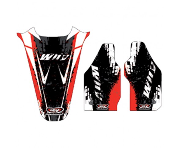 Why Stickers, Sponsor Kit CRF 250, 04-09, Honda 04-09 CRF250R