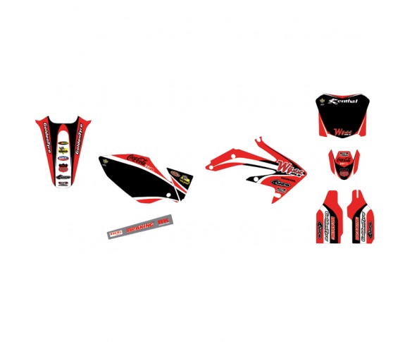 Why Stickers, Replica Kit Wyss WMX CRF 250, 04-09, Honda 04-09 CRF250R