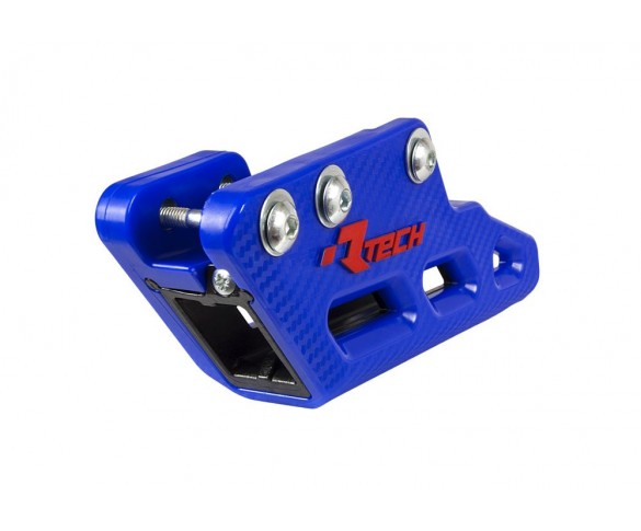 Rtech, Kedjestyrare Monoblock R2.0 WORX, SVART BLÅ, Yamaha 07-20 WR450F, 22-25 WR450F, 07-22 YZ450F, 07 WR250, 16-19 WR250, 07-25 WR250F/YZ250, 08-20 WR250R, 07-23 YZ250F, 07 WR125, 07-25 YZ125, FANTIC 22-23 XX 250, 22-23 XE 125/XX 125