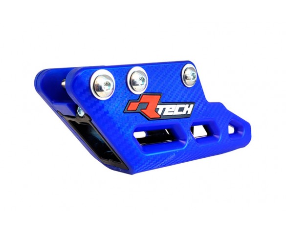 Rtech, Kedjestyrare Monoblock R2.0 WORX, SVART BLÅ, Yamaha 23-25 YZ450F, FANTIC 24 XXF 450