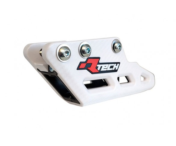 Rtech, Kedjestyrare Monoblock R2.0 WORX, SVART VIT, Yamaha 23-25 YZ450F, FANTIC 24 XXF 450