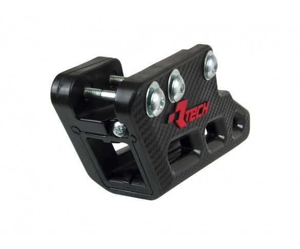 Rtech, Kedjestyrare Monoblock R2.0 WORX, SVART, Yamaha 07-20 WR450F, 22-26 WR450F, 07-22 YZ450F, 07 WR250, 16-19 WR250, 07-26 WR250F/YZ250, 08-20 WR250R, 07-23 YZ250F, 07 WR125, 07-26 YZ125, FANTIC 22-23 XEF 450/XXF 450, 22-23 XEF 250/XX 250/XXF 250, 21-2