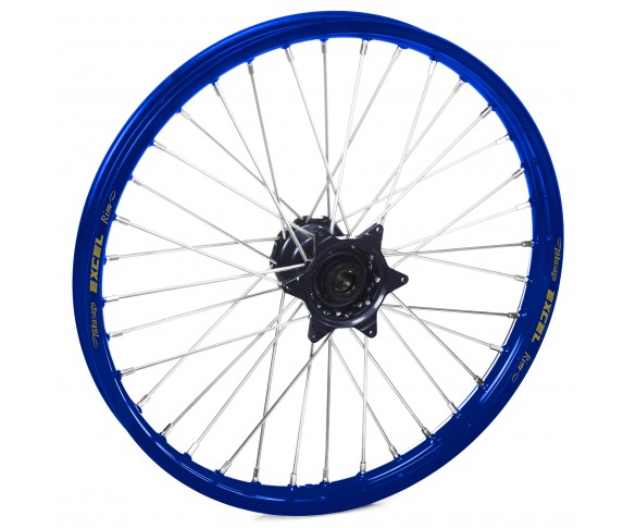 Haan Wheels, Komplett Hjul SM, 3,50, 17", FRAM, BLÅ SVART, KTM 03-15 450 EXC-F, 03-14 450 SX-F, 03-15 250 EXC/250 EXC-F, 03-14 250 SX/250 SX-F, 10-15 350 EXC-F, 10-14 350 SX-F, 03-15 125 EXC/300 EXC, 03-14 125 SX, 04-15 200 EXC, 03 200 EXC, 03-04 200 SX, 