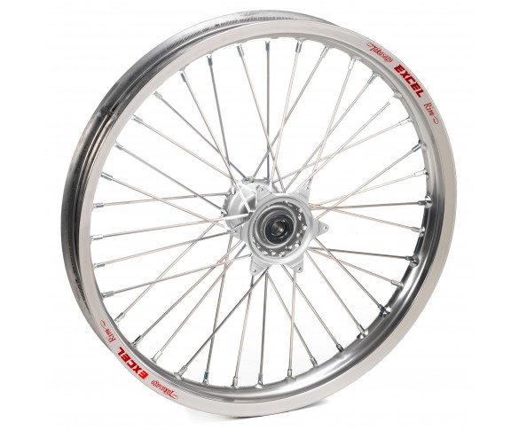 Haan Wheels, Komplett Hjul, 1,60, 21", FRAM, SILVER, KTM 16-25 450 EXC-F, 15-25 450 SX-F, 18-22 250 EXC TPI/300 EXC TPI, 23-25 250 EXC/150 EXC/300 EXC/300 SX, 16-17 250 EXC/300 EXC, 16-24 250 EXC-F, 25 250 EXC-F /150 SX, 15-25 250 SX/250 SX-F, 16-25 350 E