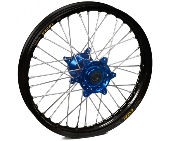 Haan Wheels, Komplett Hjul, 1,85, 16", BAK, SVART BLÅ, Suzuki 02-25 RM85, 97-01 RM80