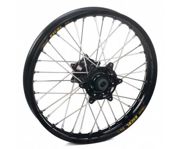 Haan Wheels, Komplett Hjul, 1,85, 16", BAK, SVART, KTM 04-20 85 SX, Husqvarna 20 TC 85, 19 TC 85 (17/14), 14-19 TC 85 (19/16)