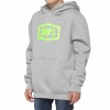 100%, ESSENTIAL Youth Pullover Hoodie Fleece Vapor - L, BARN, L