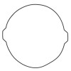 Vertex, Packning Kopplingskåpa, KTM 07-12 450 SX-F, 08 505 SX-F