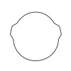 Vertex, Packning Kopplingskåpa, KTM 09-25 65 SX, Husqvarna 18-25 TC 65, GasGas 24 MC 65, 21-23 MC 65