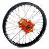 Haan Wheels, Komplett Hjul A60, 2,15, 19", BAK, SVART ORANGE, KTM 23-25 450 SX-F, 23-25 250 SX/250 SX-F, 23-25 350 SX-F, 23-25 125 SX/300 SX, 25 150 SX, Husqvarna 23-24 FC 450, 25 FC 450 /TC 150/TC 300, 23-25 FC 250/TC 250, 23-25 FC 350, 23-25 TC 125, Gas