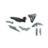 Rtech, Plastkit Revolution, SVART GRÅ, Honda 23-25 XL750 TRANSALP