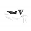 Rtech, Plastkit Revolution, SVART VIT, Honda 23-25 XL750 TRANSALP
