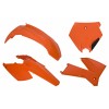 Rtech, Plastkit, ORANGE, KTM 05-07 450 EXC-F, 05-06 450 SX-F, 05-07 250 EXC/250 EXC-F, 05-06 250 SX/250 SX-F, 05-07 125 EXC/300 EXC/400 EXC/525 EXC, 05-06 125 SX/400 SX/525 SX